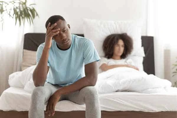 Man upset about ED symptoms Lancashire