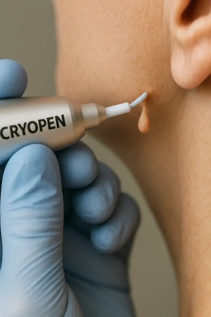 Cryopen for skin tags removal Lancashire speak to our team today!