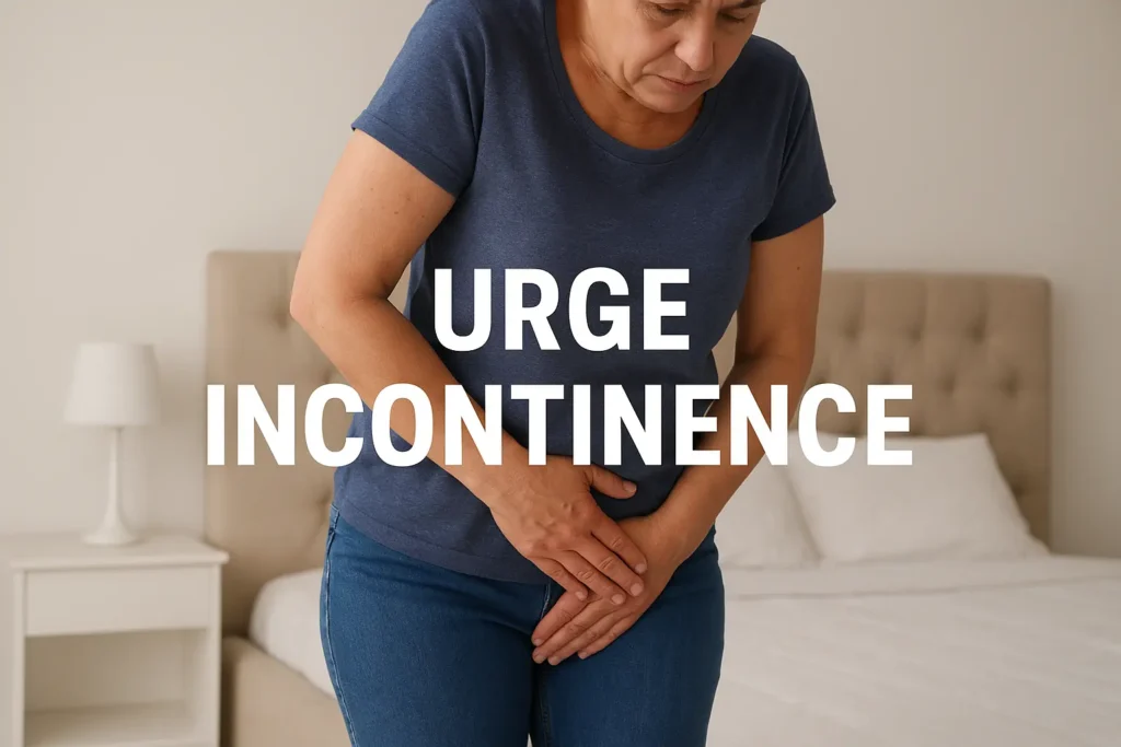 how to manage urge incontinence Lancashire symptoms
