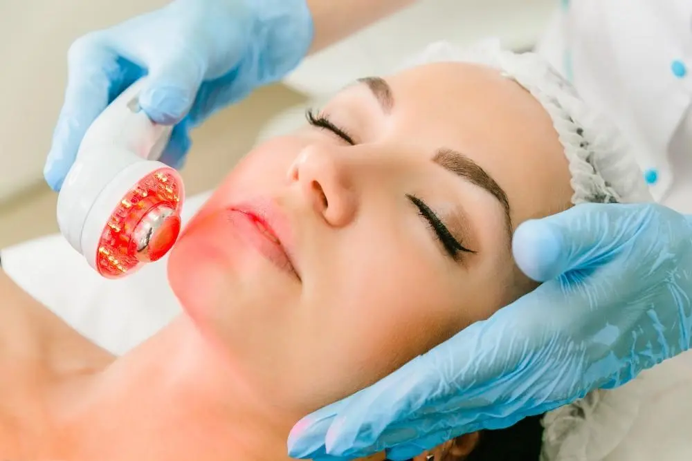 woman having non-surgical Morph8 treatment Lancashire