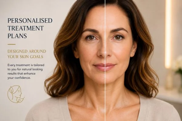 Before and after results of Collagen Lift Therapy Lancashire